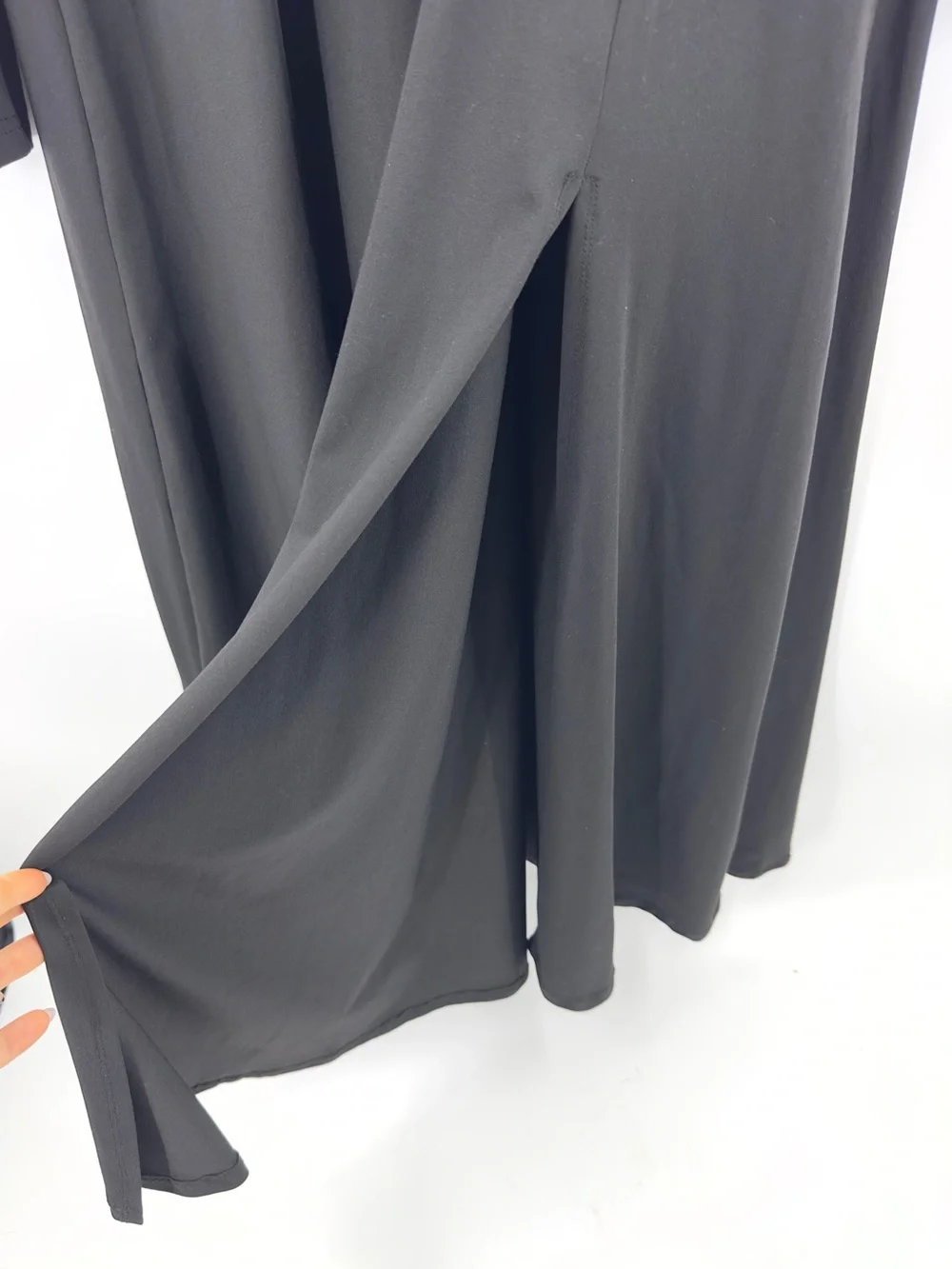 NEW Baltic Born Arianna Maxi Dress Black Size 1X Stretch Elegant Evening Formal